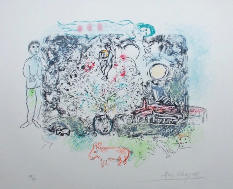 Marc Chagall La Feerie Lithograph